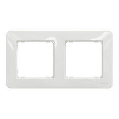 Рамка настенная 2-постовая "Белый свет", Sedna Design Schneider Electric SDD311802., Белый, Sedna