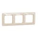 Настінна рамка 3-постова "Бежева гармонія", Sedna Design Schneider Electric SDD312803., Бежевий, Sedna